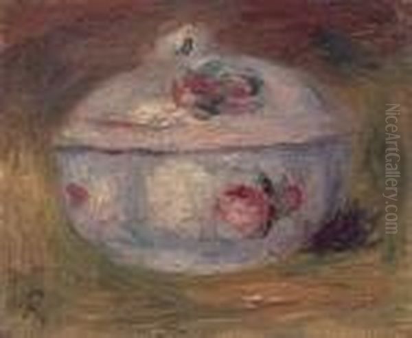 Le Sucrier Oil Painting by Pierre Auguste Renoir