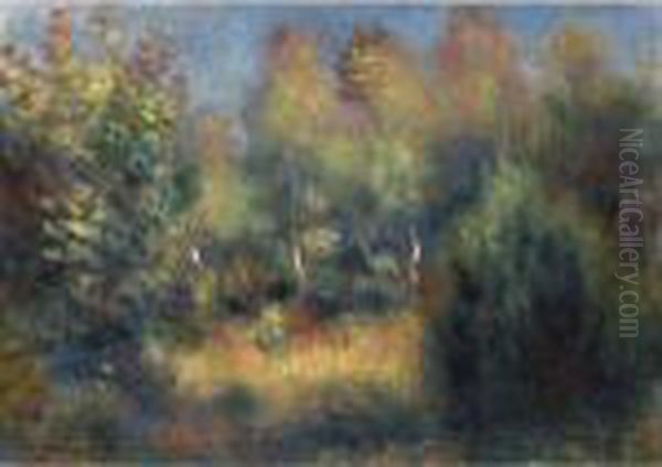 La Clairiere Oil Painting by Pierre Auguste Renoir