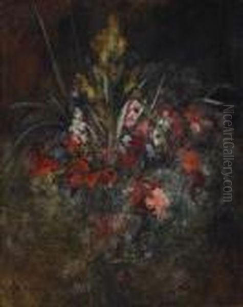 Bouquet Estival Oil Painting by Pierre Auguste Renoir