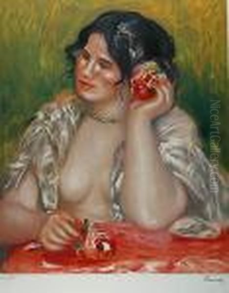 Dolores Oil Painting by Pierre Auguste Renoir