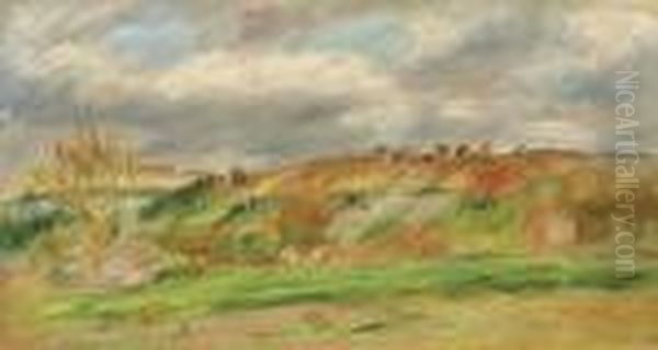 Paysage Oil Painting by Pierre Auguste Renoir