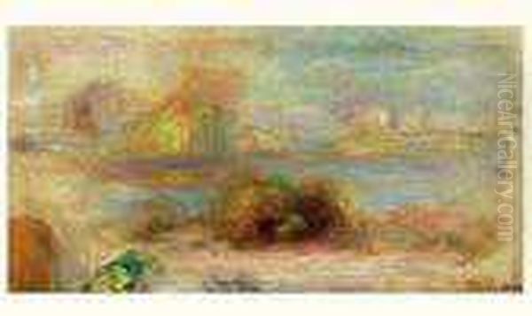 Antibes Oil Painting by Pierre Auguste Renoir