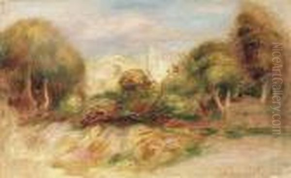 Paysage Du Midi Oil Painting by Pierre Auguste Renoir