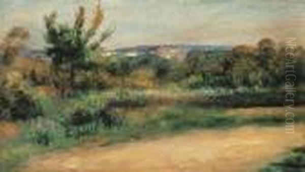 Paysage Du Midi Oil Painting by Pierre Auguste Renoir