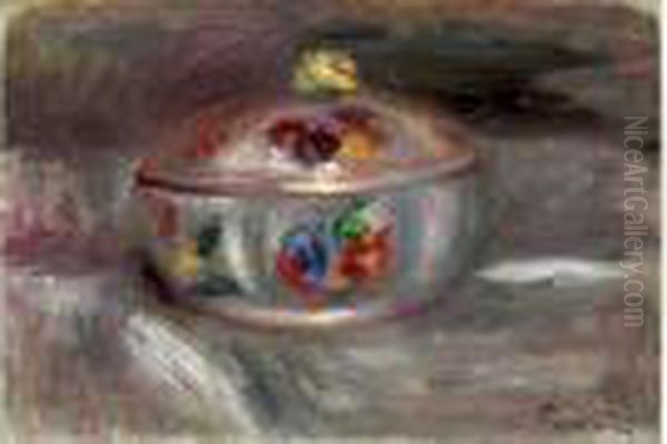 Sucrier Oil Painting by Pierre Auguste Renoir