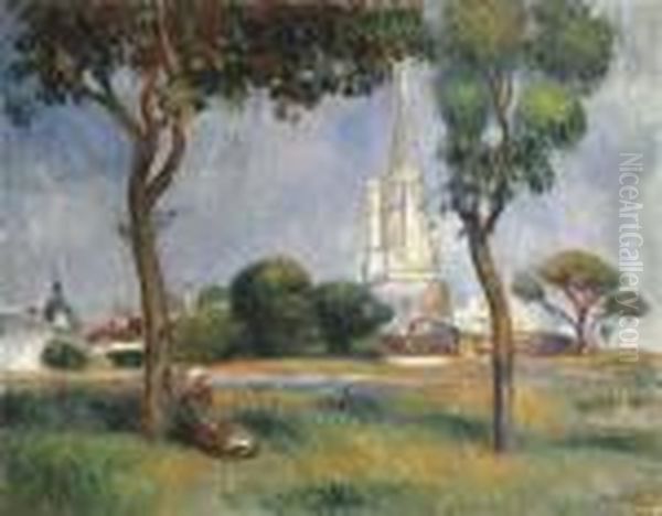 La Poudrerie De La Rochelle by Pierre Auguste Renoir