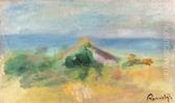 La Mer Oil Painting by Pierre Auguste Renoir