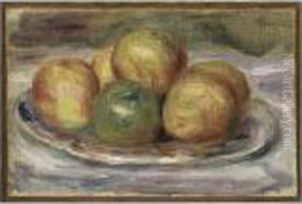 Nature Morte Aux Fruits Oil Painting by Pierre Auguste Renoir