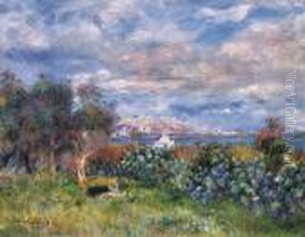 La Baie D'alger Oil Painting by Pierre Auguste Renoir