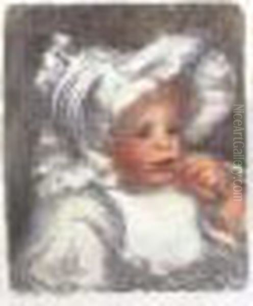 L'enfant Au Biscuit (jean Renoir) Oil Painting by Pierre Auguste Renoir