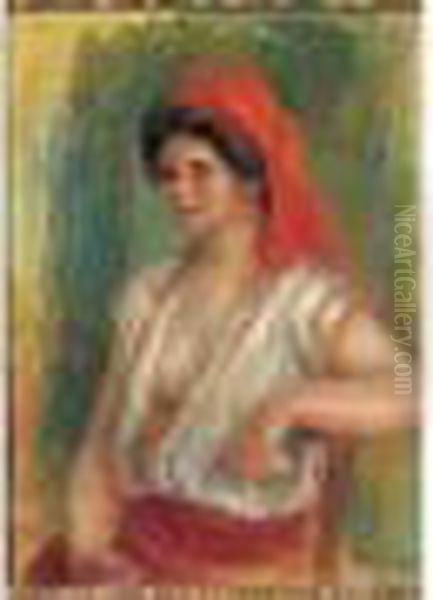 La Belle Sicilienne Oil Painting by Pierre Auguste Renoir