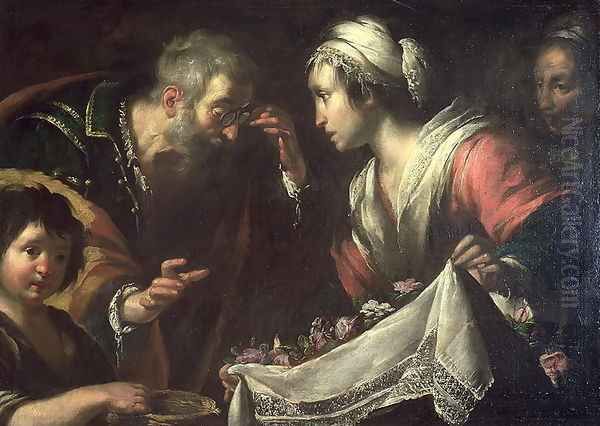 The Miracle of St. Zita Oil Painting by Bernardo Strozzi