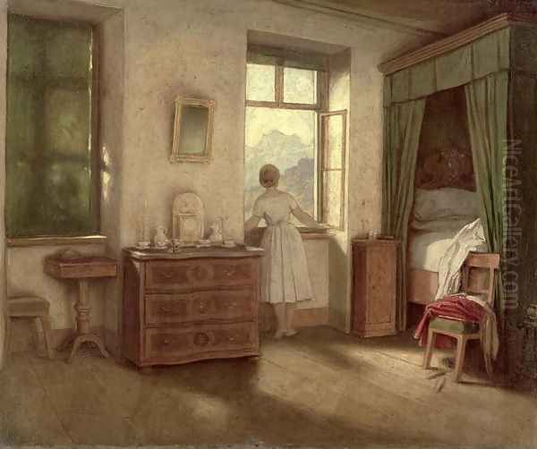 The Morning Hour Oil Painting by Moritz Ludwig von Schwind