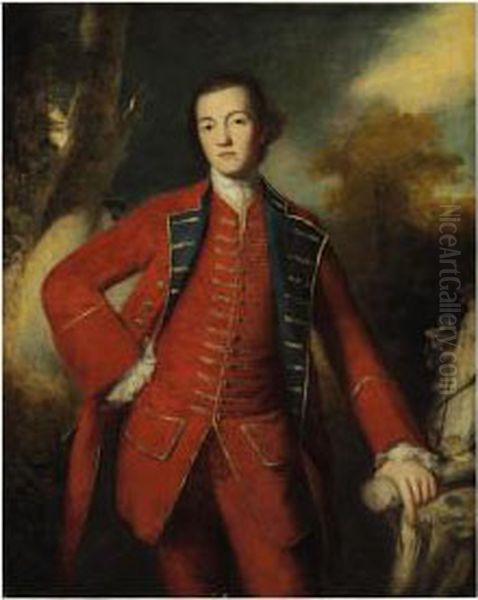 Portrait Of A Man Oil Painting by Sir Joshua Reynolds