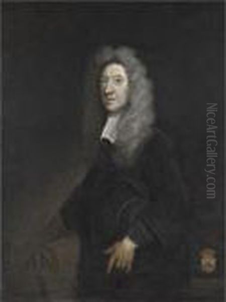 Historical Portrait Of Robert Brudenell, 2nd Earl Of Cardigan (1607-1703) Oil Painting by Sir Joshua Reynolds