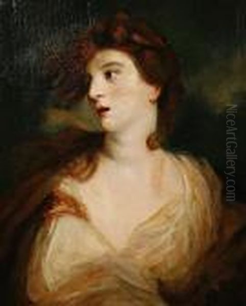 Ariadne Oil Painting by Sir Joshua Reynolds