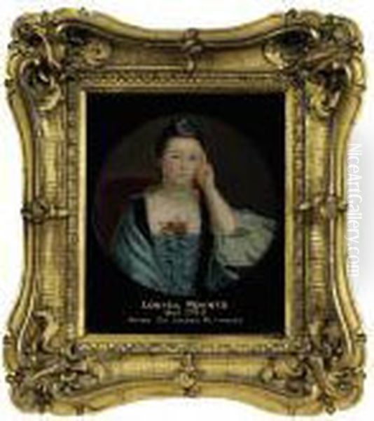 Portrait Of Louisa Poyntz Oil Painting by Sir Joshua Reynolds