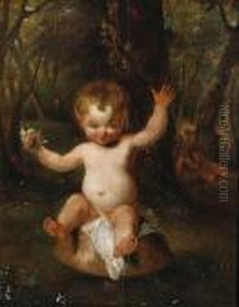 Puck Oil Painting by Sir Joshua Reynolds