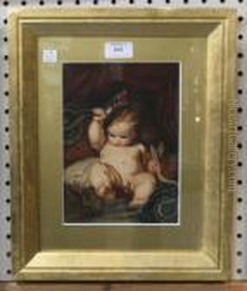 The Infant Hercules Oil Painting by Sir Joshua Reynolds