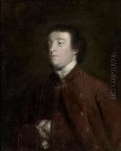 Portrait Of Sir William Lowther Oil Painting by Sir Joshua Reynolds