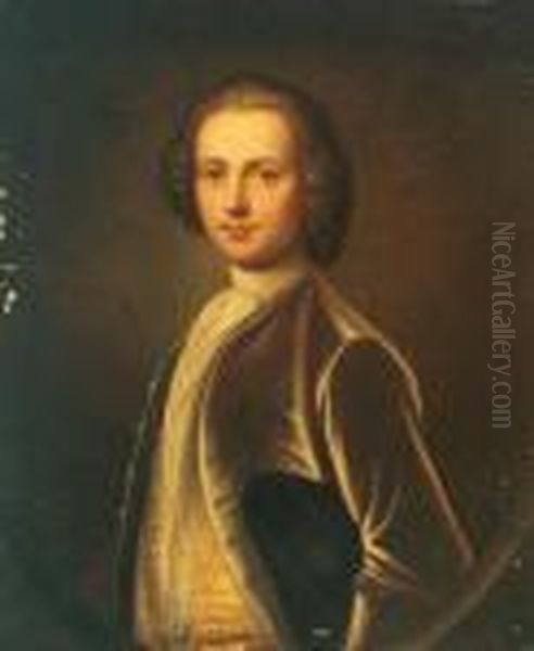 Portrait Of Howard Iii, Earl Of Beauford Oil Painting by Sir Joshua Reynolds