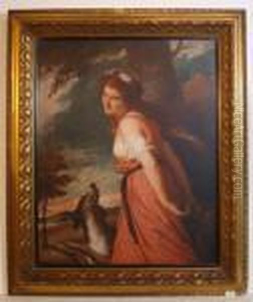 Lady Emma Hamilton Oil Painting by Sir Joshua Reynolds