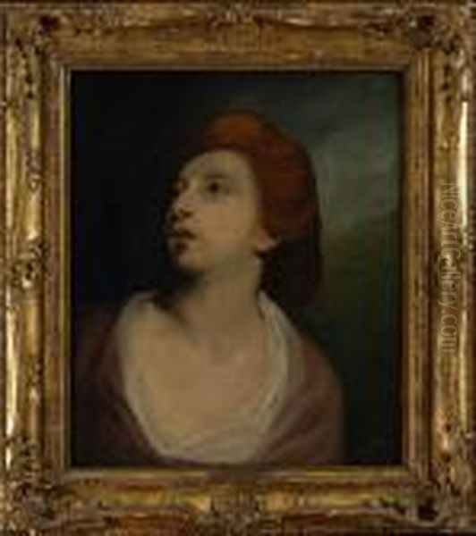 Mrs. Hartley Oil Painting by Sir Joshua Reynolds