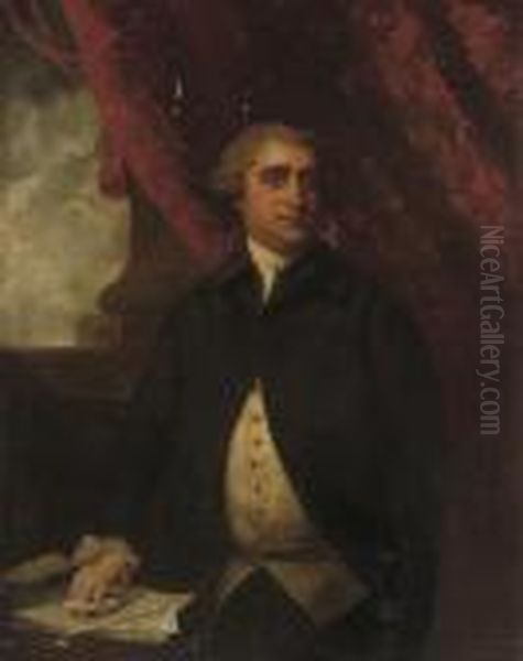 Portrait Of A Gentleman Oil Painting by Sir Joshua Reynolds