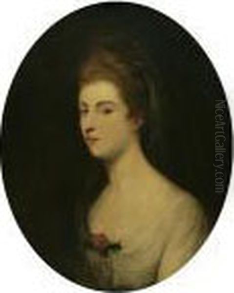 Portrait Of A Lady Oil Painting by Sir Joshua Reynolds