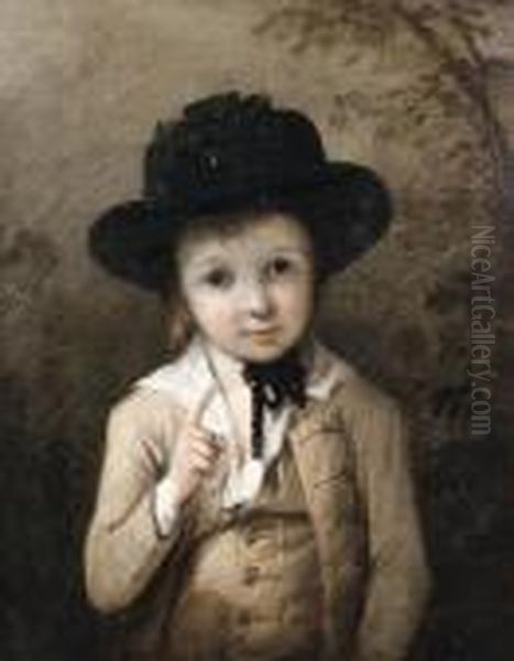 Portrait Of A Boy Oil Painting by Sir Joshua Reynolds