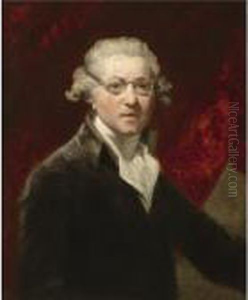 Self Portrait Oil Painting by Sir Joshua Reynolds