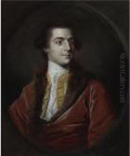 Portrait Of Augustus Henry Fitzroy, 3rd Duke Of Grafton (1735-1811) Oil Painting by Sir Joshua Reynolds