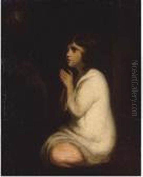 Samuel Oil Painting by Sir Joshua Reynolds