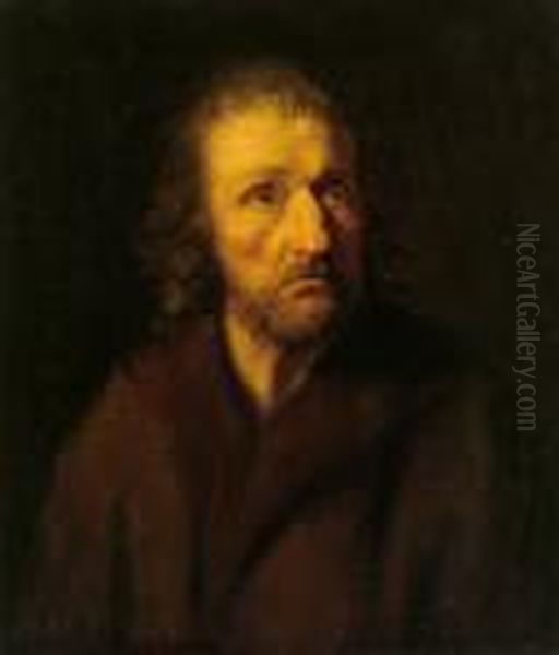 Ritratto Di Un Uomo Barbuto Oil Painting by Sir Joshua Reynolds