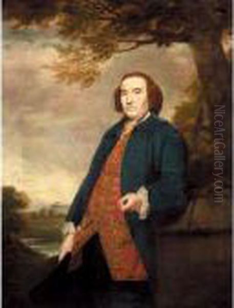 Portrait Of A Gentleman Oil Painting by Sir Joshua Reynolds