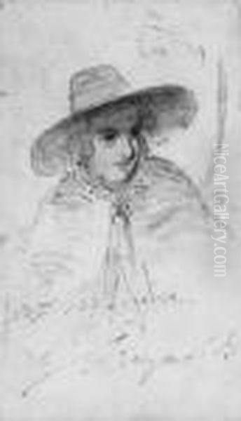 Mrs.meyrick Oil Painting by Sir Joshua Reynolds