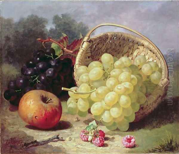 Still Life with Fruit, 1873 Oil Painting by Eloise Harriet Stannard