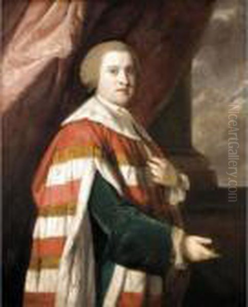 Portrait Of John 3rd Earl Of Darnley Oil Painting by Sir Joshua Reynolds