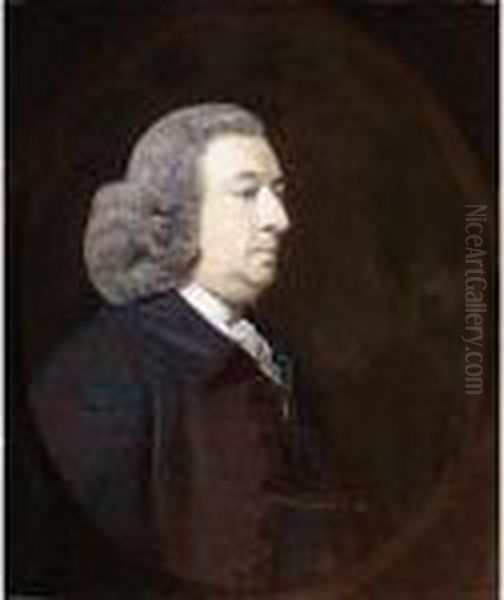 Portrait Of Mr Craunch Oil Painting by Sir Joshua Reynolds