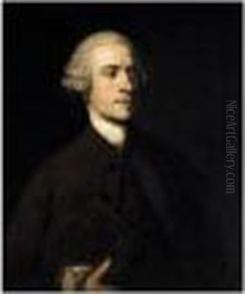 Portrait Of Thomas Jaffray (1717-1767) Oil Painting by Sir Joshua Reynolds