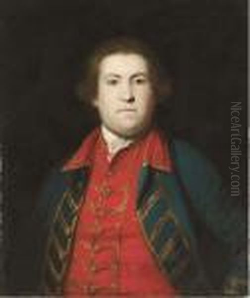 Portrait Of Major General Stringer Lawrence Oil Painting by Sir Joshua Reynolds