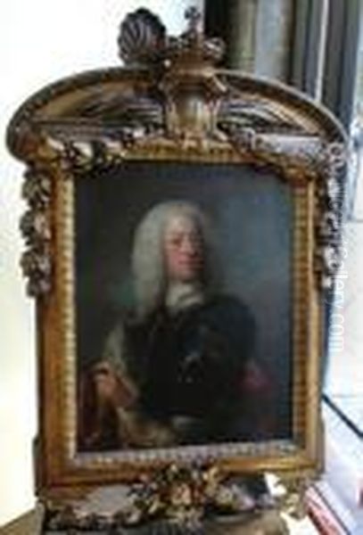 Portrait Of George Ii Oil Painting by Sir Joshua Reynolds