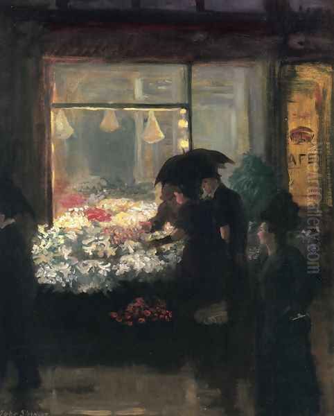 Easter Eve Oil Painting by John Sloan