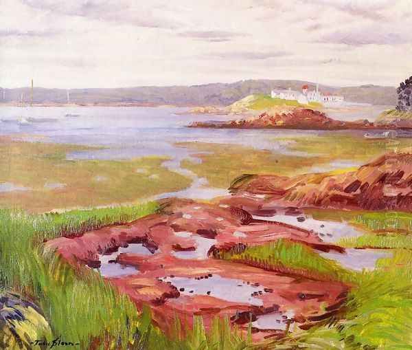 Gloucester Inlet Oil Painting by John Sloan