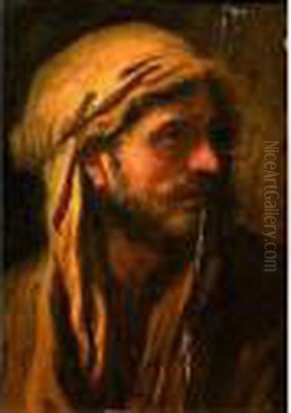 Homme Au Turban Oil Painting by Sebastiano Ricci