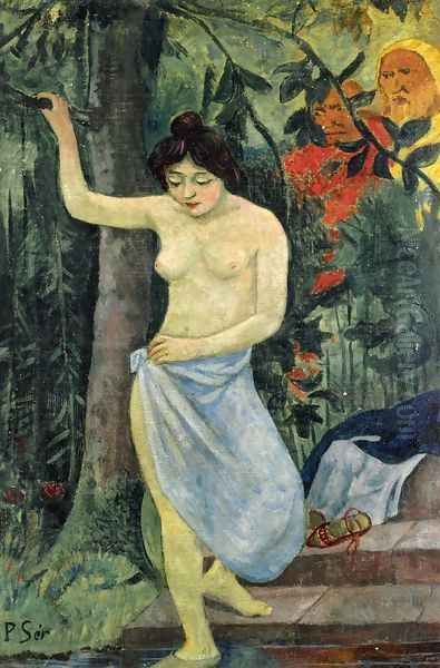 Suzanne and the Elders Oil Painting by Paul Serusier