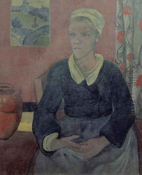 Louise Oil Painting by Paul Serusier