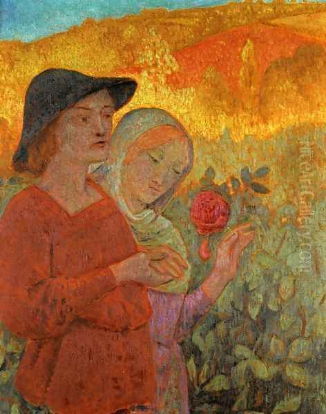 Mognonne Allons Voir si la Rose Oil Painting by Paul Serusier