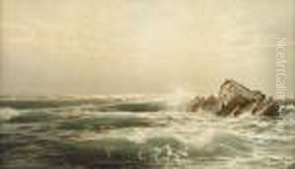 Spring Side (sic) At Malin - Ireland Oil Painting by William Trost Richards