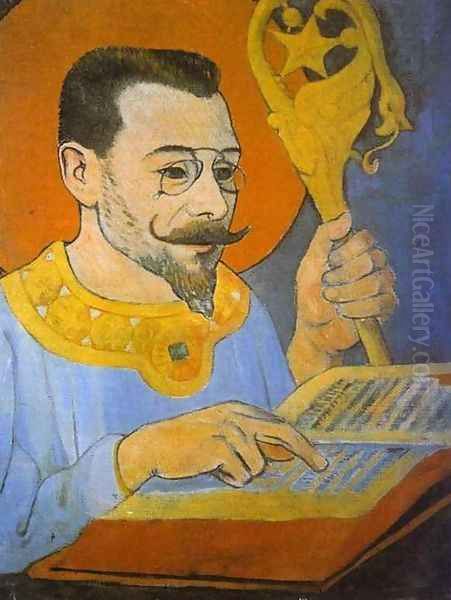 Portrait of Paul Ranson Oil Painting by Paul Serusier